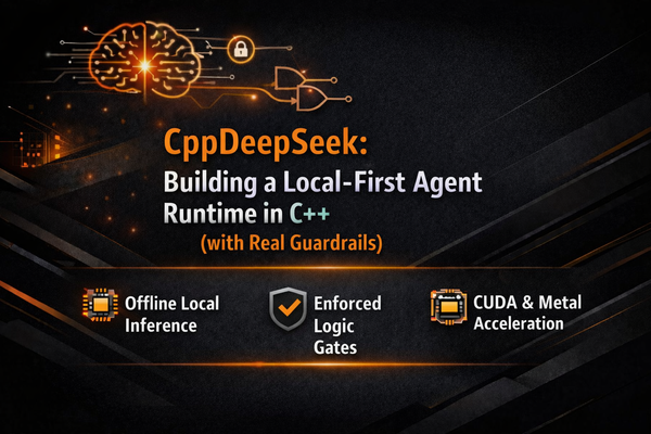 CppDeepSeek: Building a Local-First Agent Runtime in C++
